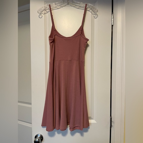Dusty pink Twik stretchy jersey dress from Simons - Picture 3 of 3